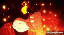 Fire Force Attack GIF - Fire Force Attack Power Release GIFs