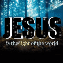 jesus bible is the light of the world