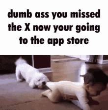 youre going to the app store