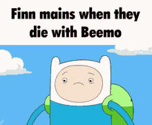 Finn Finn Mains GIF - Finn Finn Mains Beemo GIFs