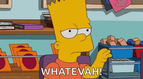 Simpsons Bart GIF - Simpsons Bart Meh - Discover &amp; Share GIFs