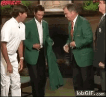 awkward hand shake golf