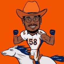 Von Miller GIF - Von Miller Denver Broncos Football GIFs