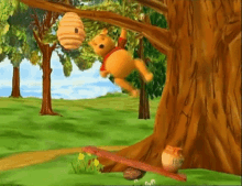 The Book Of Pooh Winnie The Pooh GIF - The Book Of Pooh Winnie The Pooh Falling GIFs