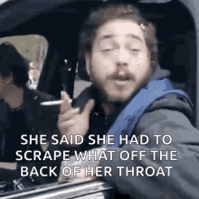 Say What Post Malone GIF - Say What Post Malone Scrape Off GIFs