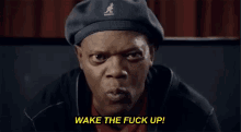 Wake Up Wake The Fuck Up GIF - Wake Up Wake The Fuck Up Rock The Vote GIFs