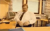 Throwing Papers At Desk GIF - Throwing Papers At Desk Frustrated GIFs