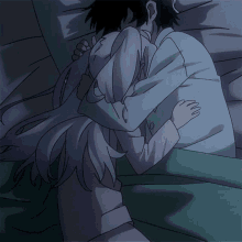 Cuddle Sleepy GIF - Cuddle Sleepy Anime GIFs