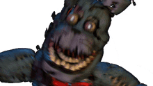 nightmare bonnie five nights at freddys death biting jump scare