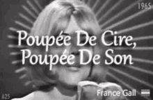 Eurovision France Gall GIF - Eurovision France Gall Luxembourg GIFs