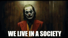 we live in a society society joker gamers rise up gang weed