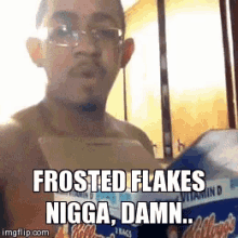 Frosted Flakes GIF - Frosted Flakes Damn GIFs
