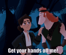 Tangled The Series Disney GIF - Tangled The Series Disney Get Your Hands Off Me GIFs