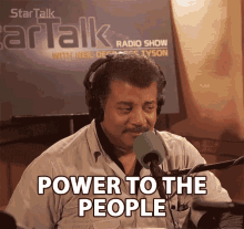 Power To The People More Power To You GIF - Power To The People More Power To You Neil Degrasse Tyson GIFs