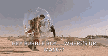 Walking Desert GIF - Walking Desert Bubble Boy GIFs