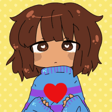 Blush Frisk GIFs | Tenor