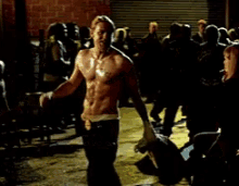 Muscle Sons Of Anarchy GIF - Muscle Sons Of Anarchy Charlie Hunnam GIFs