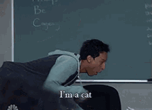 Abed Community GIF - Abed Community Cat GIFs