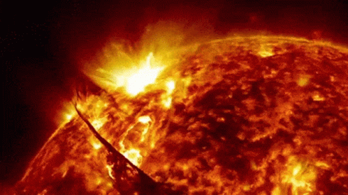 Sun Solar Flare GIF - Sun Solar Flare Heat - Descubre & Comparte GIFs
