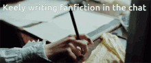 Keely Keely Writing Fanfiction In The Chat GIF - Keely Keely Writing Fanfiction In The Chat GIFs