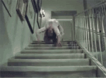 The Exorcist Spider Walk GIF - The Exorcist Spider Walk Upside Down GIFs