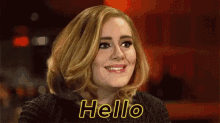 Thanks Adele GIF - Thanks Adele Hello GIFs