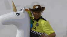 cops police valencia cop unicorning
