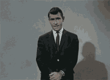 Rod Serling Fortune GIF - Rod Serling Fortune Strange Experience GIFs