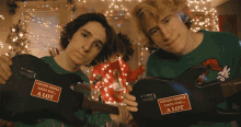 Christmas Look At Each Other GIF - Christmas Look At Each Other Looking GIFs