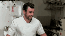 Pointing Finger Male Chefs GIF - Pointing Finger Male Chefs Canada GIFs