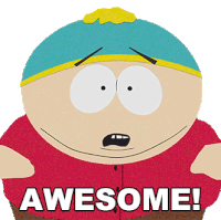 Awesome Eric Cartman Sticker - Awesome Eric Cartman South Park Stickers