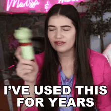Ive Used This For Years Marissa Rachel GIF - Ive Used This For Years Marissa Rachel Ive Been Used This For Long Time GIFs