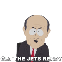 Get The Jets Ready Michael Chertoff Sticker - Get The Jets Ready Michael Chertoff South Park Stickers