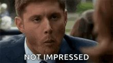 Supernatural Not Funny GIF - Supernatural Not Funny Its Not Funny GIFs