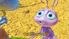 A Bugs Life But Its A Rock GIF - A Bugs Life But Its A Rock Rock GIFs