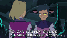 So Can You Not Give Me A Hard Time Right Now Catra GIF - So Can You Not Give Me A Hard Time Right Now Catra Shera And The Princesses Of Power GIFs