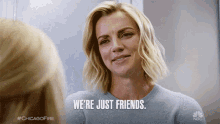 Were Just Friends Kara Killmer GIF - Were Just Friends Kara Killmer Sylvie Brett GIFs