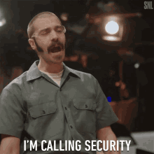 Im Calling Security Annoyed GIF - Im Calling Security Security Annoyed GIFs