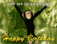 Happy Birthday GIF - Happy Birthday Monkey GIFs