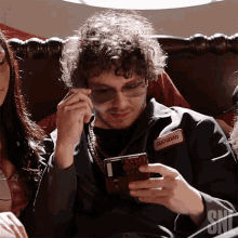 Got Your Message Jack Harlow GIF - Got Your Message Jack Harlow Saturday Night Live GIFs