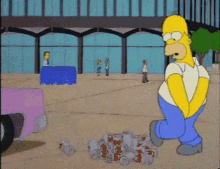Pee Homer GIF - Pee Homer Simpsons GIFs
