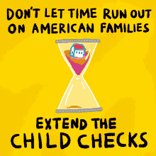 Dont Let Time Run Out On American Families Extend The Child Checks GIF - Dont Let Time Run Out On American Families Extend The Child Checks Clock GIFs