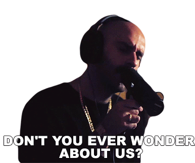 Dont You Ever Wonder Bout Us X Ambassadors Sticker - Dont You Ever Wonder Bout Us X Ambassadors Skip That Party Stickers