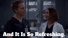 Greys Anatomy Amelia Shepherd GIF - Greys Anatomy Amelia Shepherd And It Is So Refreshing GIFs