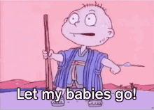 Let My Babies Go! Passover GIF - Babies Rugrats Happy Passover GIFs