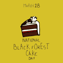 National Black Forest Cake Day Happy Black Forest Cake Day GIF - National Black Forest Cake Day Black Forest Cake Day Black Forest Cake GIFs