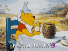 Winnie The Pooh Breakfast GIF - Winnie The Pooh Breakfast Excited GIFs