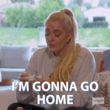 Im Gonna Go Home Real Housewives Of Beverly Hills GIF - Im Gonna Go Home Real Housewives Of Beverly Hills Time To Go Home GIFs