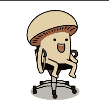Mushroom Chair GIF - Mushroom Chair Play GIFs
