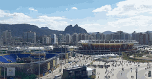 stadium brasil rio de jainero2016 top view olympics